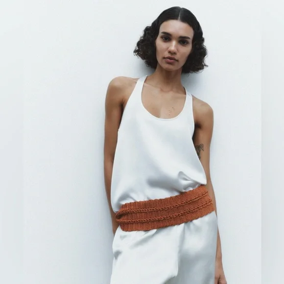Zara | Accessories | Nwt Zara Crochet Sash Belt Size 32  display picture 2